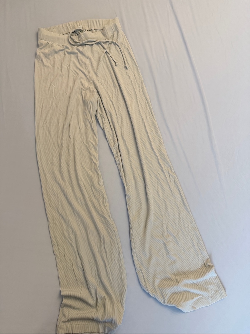 SKIMS | Light Mint Wide-Leg Drawstring Lounge Pants Pajamas